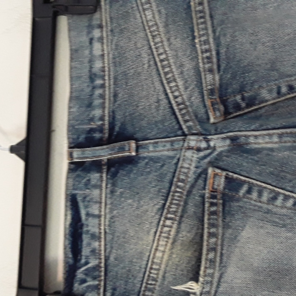 Free People Stella High Waist Raw Hem Skinny Jeans 25 - Picture 12 of 16